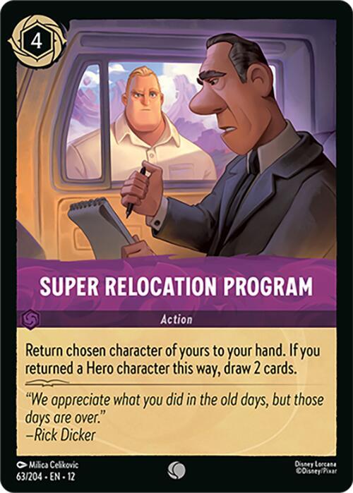 Super Relocation Program 63/204 (Wilds Unknown) 