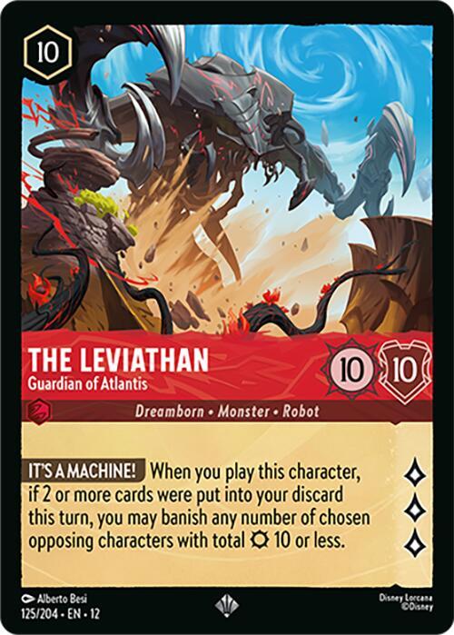 The Leviathan, Guardian of Atlantis 125/204 (Wilds Unknown) 