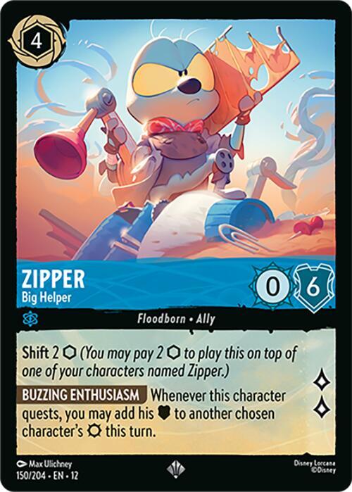 Zipper, Big Helper 150/204 (Wilds Unknown) 
