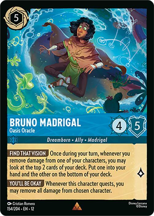 Bruno Madrigal, Oasis Oracle 154/204 (Wilds Unknown) 
