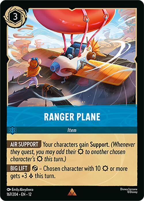 Ranger Plane 167/204 (Wilds Unknown) 