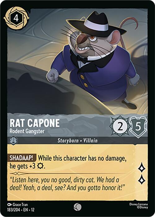 Rat Capone, Rodent Gangster 183/204 (Wilds Unknown) 