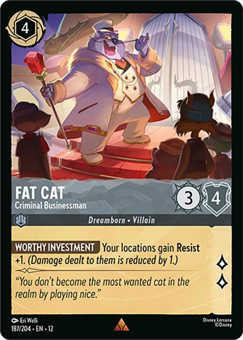 Fat Cat, Criminal Businessman 187/204 (Wilds Unknown) 