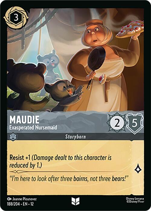 Maudie, Exasperated Nursemaid 188/204 (Wilds Unknown) 