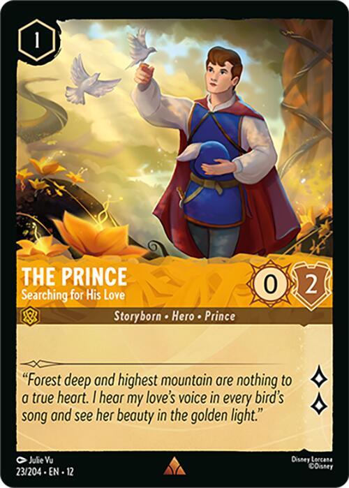 The Prince, Searching for His Love 23/204 (Wilds Unknown)  - Cold Foil