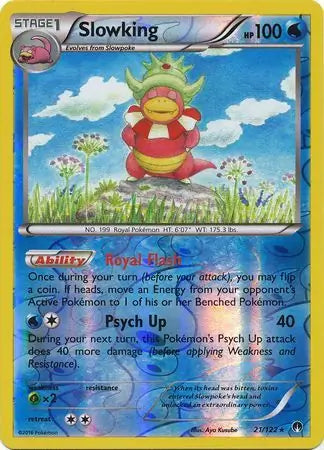 Slowking 21/122 (XY - BREAKpoint)  - Reverse Holofoil