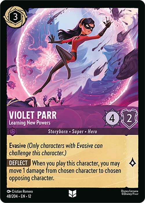 Violet Parr, Learning New Powers 48/204 (Wilds Unknown) 
