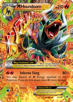 M Houndoom EX 22/162 (XY - BREAKthrough)  - Holofoil