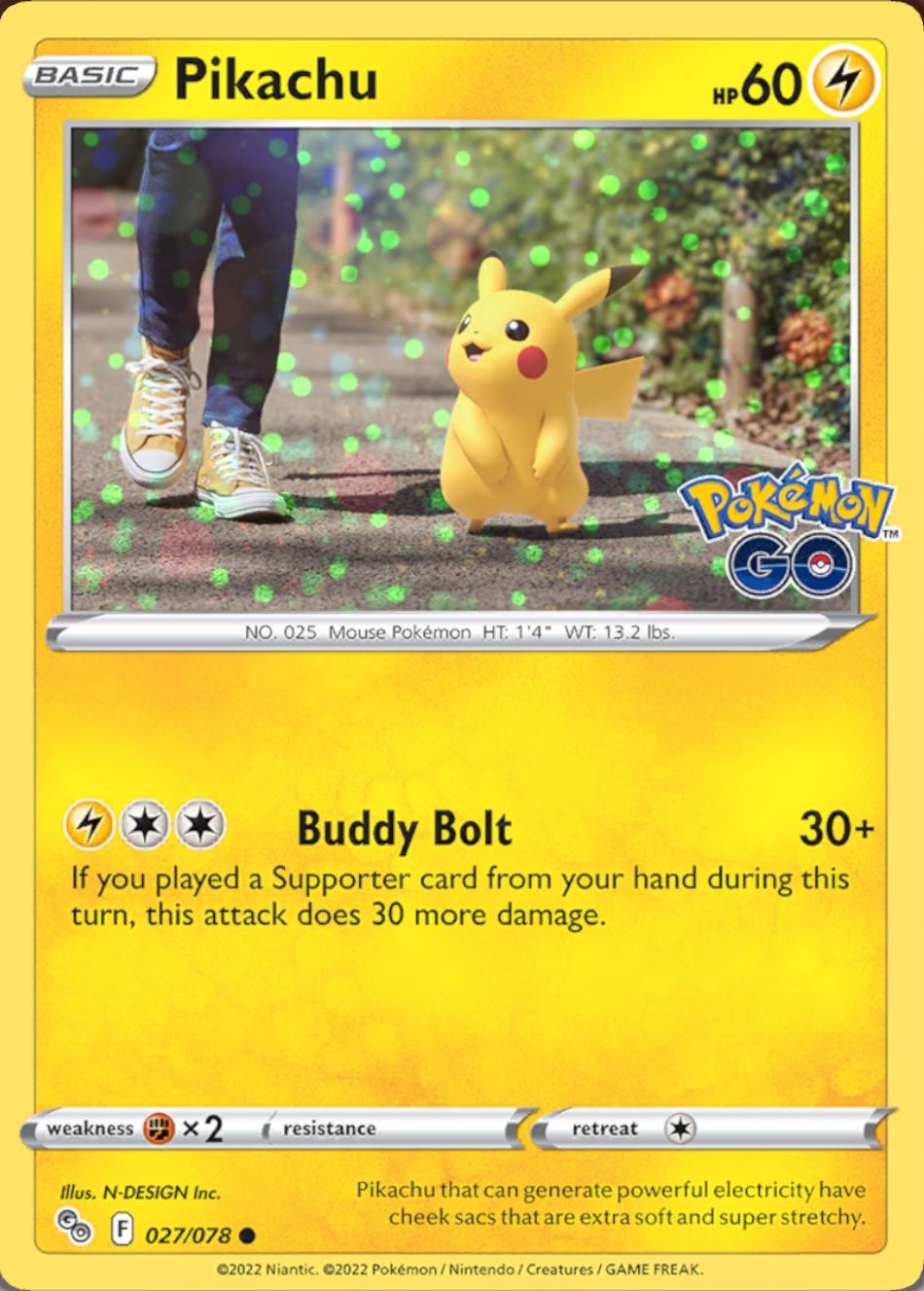 Pikachu 027/078 (Miscellaneous Cards & Products)  - Cosmo Holofoil