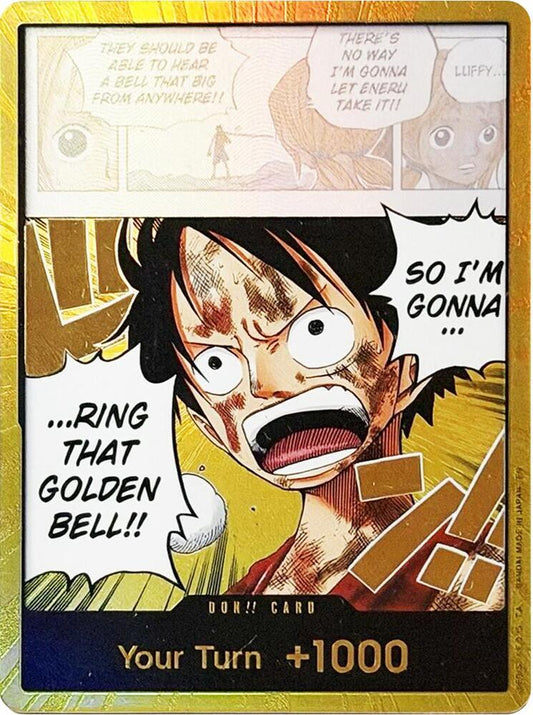 DON!! (Luffy) (Gold)  (Adventure on Kami's Island)  - Foil