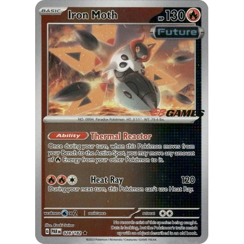 Iron Moth EB Games Promo 028/182 (Miscellaneous Cards & Products)  - Holofoil