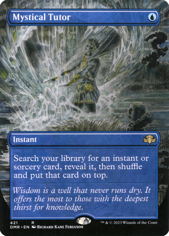 Mystical Tutor 421/261 (Dominaria Remastered)  - Borderless