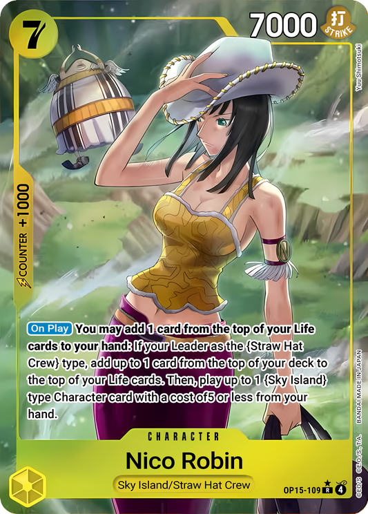 Nico Robin OP15-109 (Adventure on Kami's Island)  - Alternate Art Foil