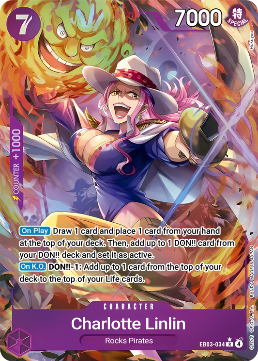 Charlotte Linlin EB03-034 ()  - Alternate Art Foil