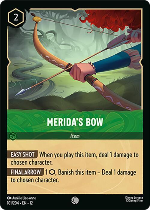 Merida's Bow 101/204 ()  - Cold Foil