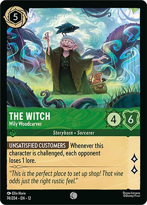 The Witch, Wily Woodcarver 74/204 () 