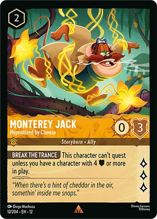 Monterey Jack, Hypnotized by Cheese 12/204 ()  - Cold Foil