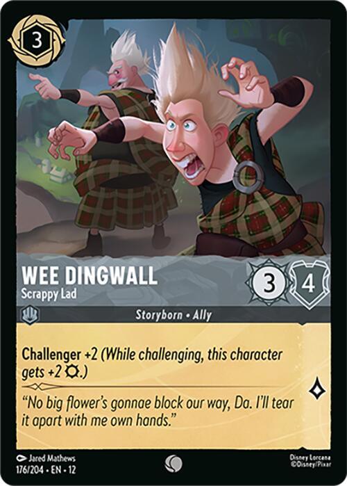 Wee Dingwall, Scrappy Lad 176/204 () 