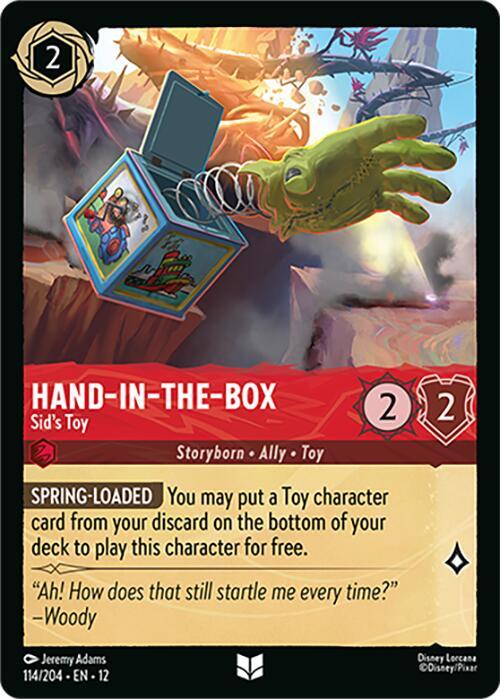 Hand-In-The-Box, Sid's Toy 114/204 () 