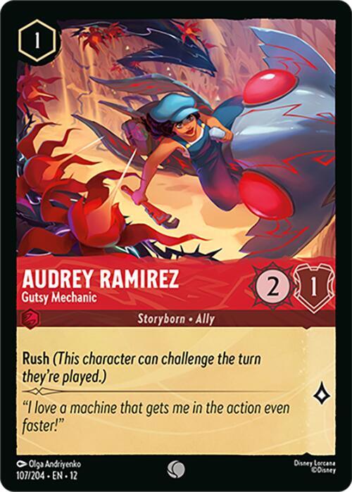 Audrey Ramirez, Gutsy Mechanic 107/204 () 