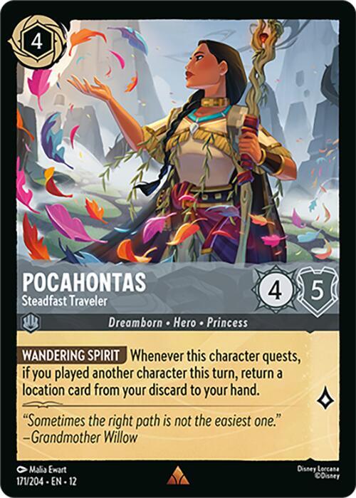 Pocahontas, Steadfast Traveler 171/204 () 