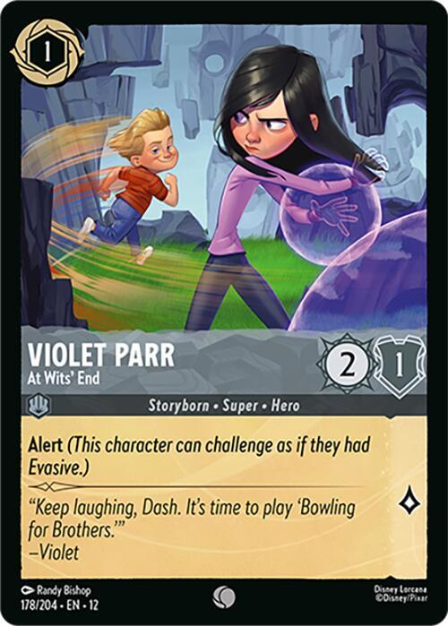 Violet Parr, At Wits' End 178/204 () 