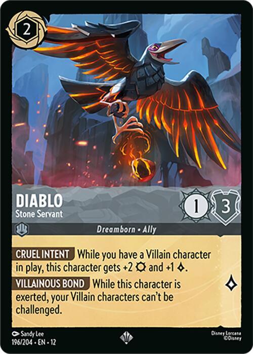 Diablo, Stone Servant 196/204 (Wilds Unknown)  - Cold Foil