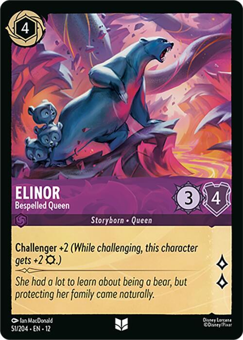 Elinor, Bespelled Queen 51/204 ()  - Cold Foil
