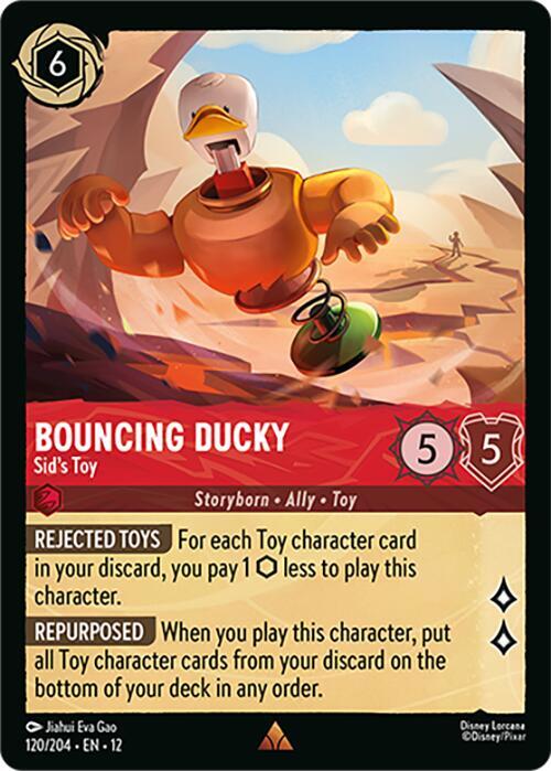 Bouncing Ducky, Sid's Toy 120/204 () 