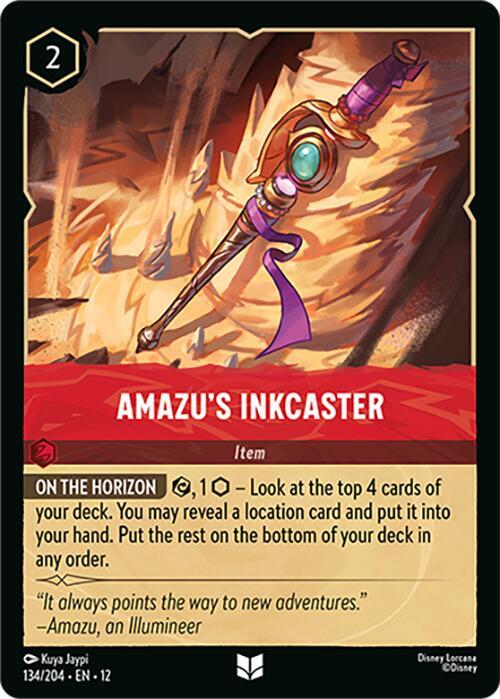 Amazu's Inkcaster 134/204 ()  - Cold Foil