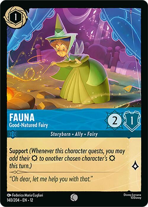 Fauna, Good-Natured Fairy 140/204 () 