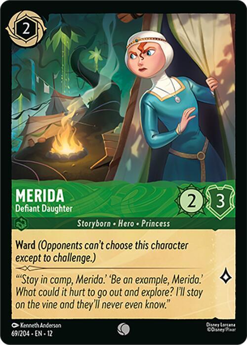 Merida, Defiant Daughter 69/204 ()  - Cold Foil