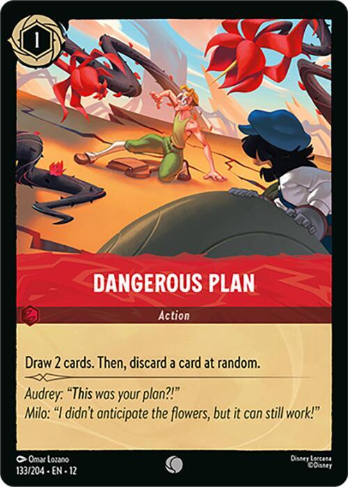 Dangerous Plan 133/204 ()  - Cold Foil