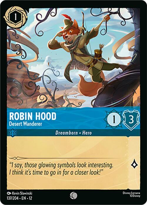 Robin Hood, Desert Wanderer 137/204 ()  - Cold Foil