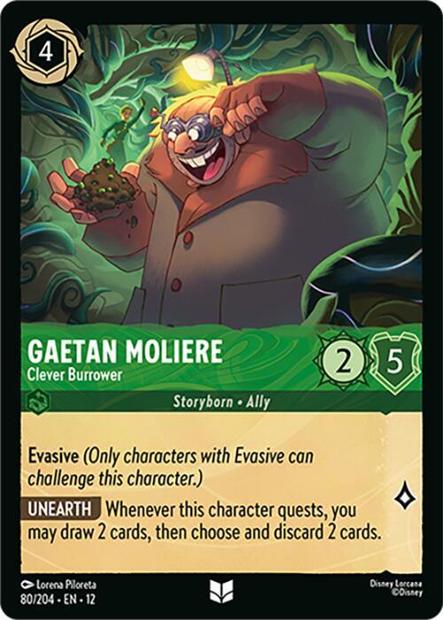 Gaetan Moliere, Clever Burrower 80/204 () 