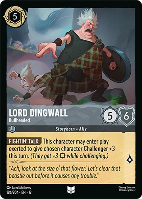 Lord Dingwall, Bullheaded 186/204 ()  - Cold Foil