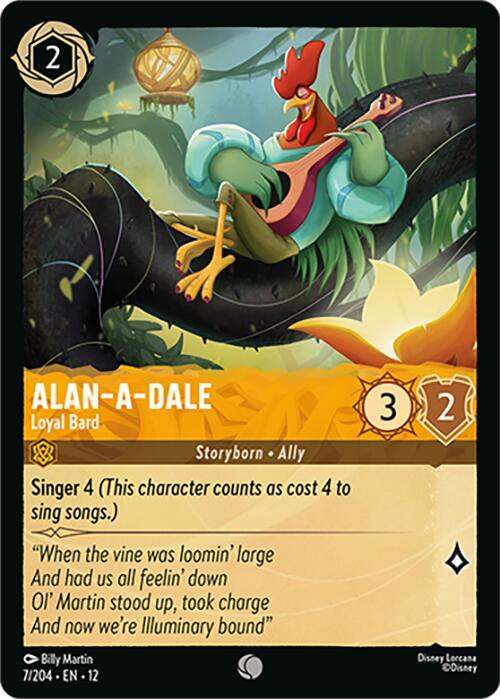 Alan-A-Dale, Loyal Bard 7/204 () 