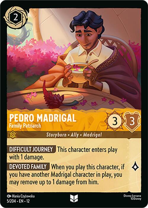 Pedro Madrigal, Family Patriarch 5/204 () 
