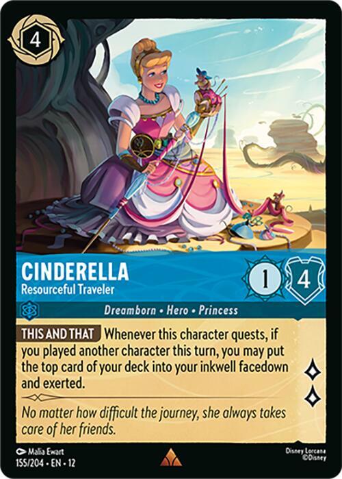 Cinderella, Resourceful Traveler 155/204 () 