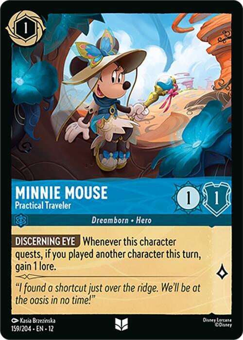 Minnie Mouse, Practical Traveler 159/204 () 