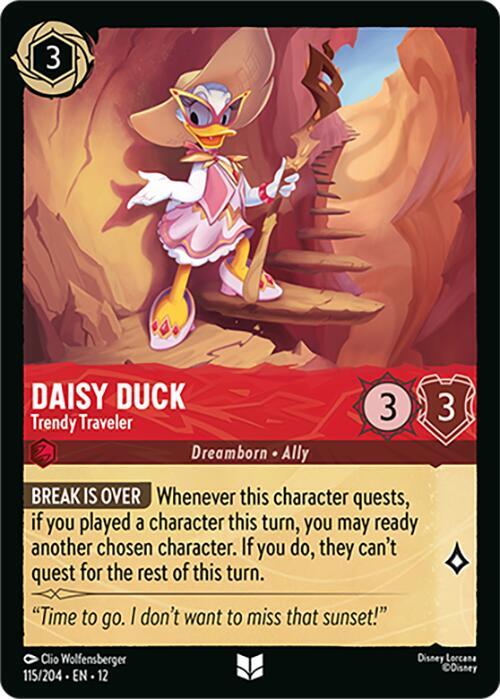 Daisy Duck, Trendy Traveler 115/204 () 