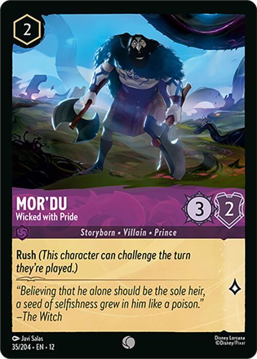 Mor'du, Wicked with Pride 35/204 () 