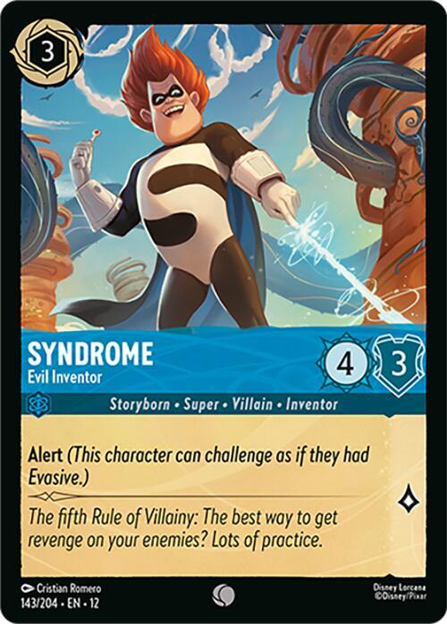 Syndrome, Evil Inventor 143/204 () 