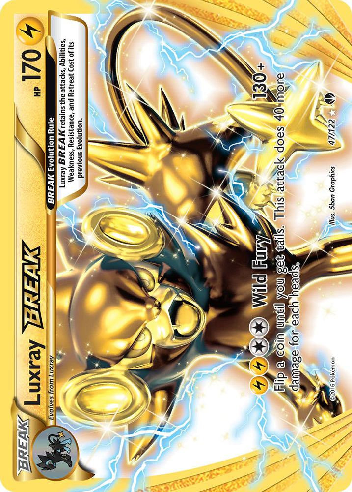 Luxray BREAK 47/122 (XY - BREAKpoint)  - Holofoil