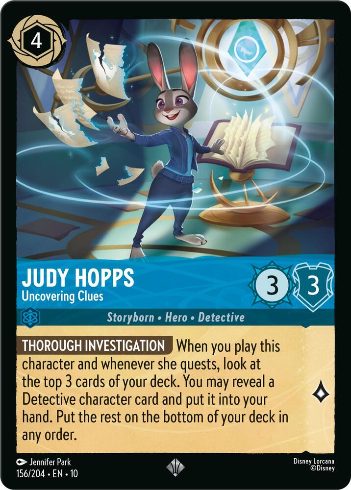 Judy Hopps, Uncovering Clues 156/204 (Whispers in the Well) 