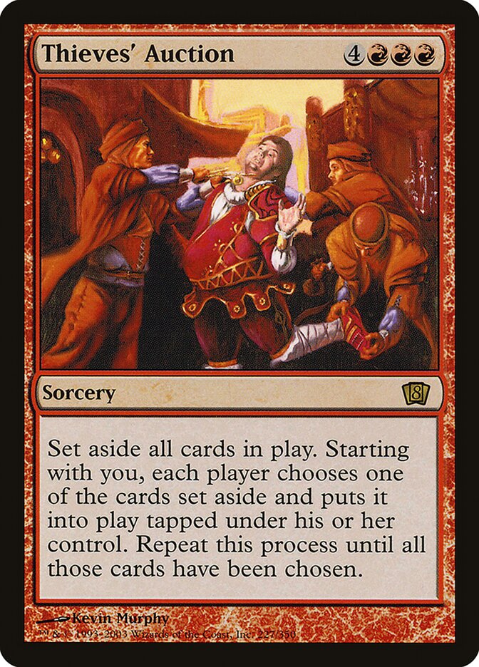 Thieves' Auction 227★/350 (8th Edition)  - Foil