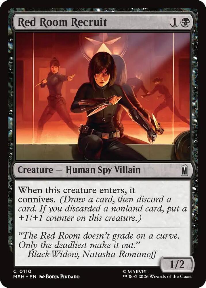 Red Room Recruit 110 (Marvel Super Heroes) 