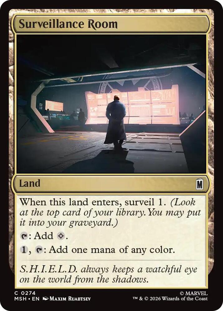 Surveillance Room 274 (Marvel Super Heroes)  - Foil