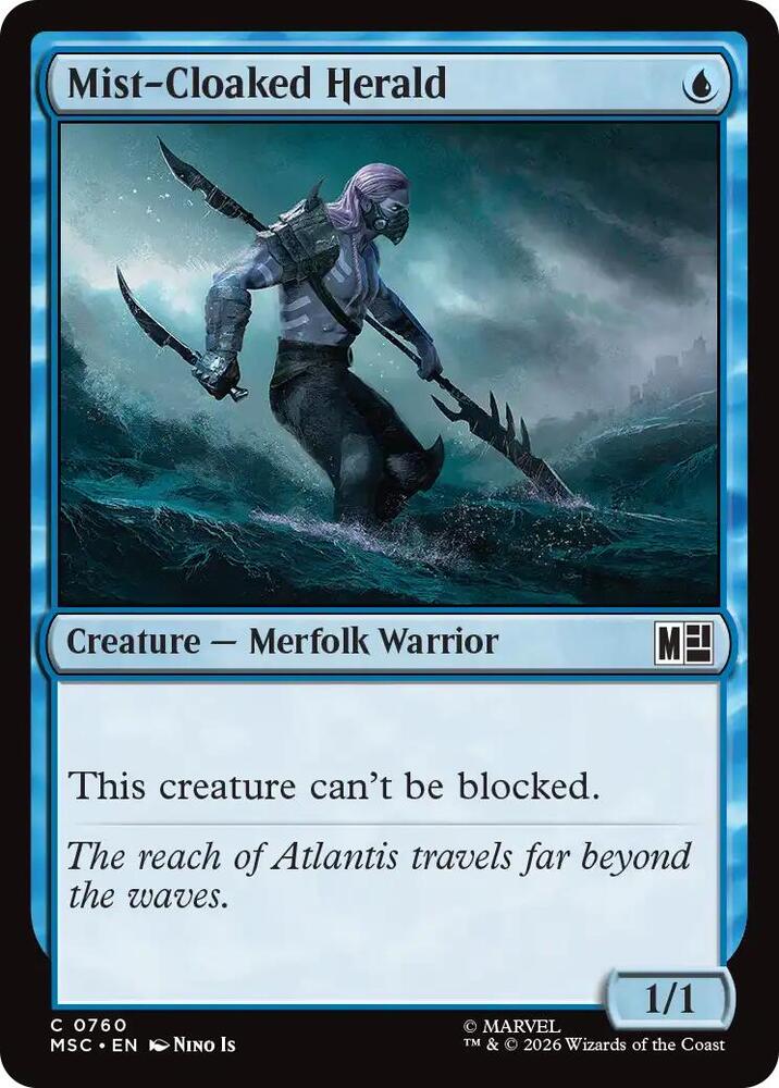 Mist-Cloaked Herald 760 (Commander: Marvel Super Heroes) 