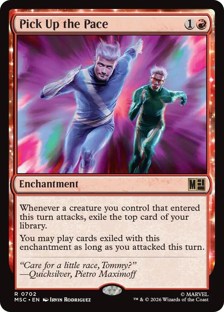Pick Up the Pace 702 (Commander: Marvel Super Heroes) 